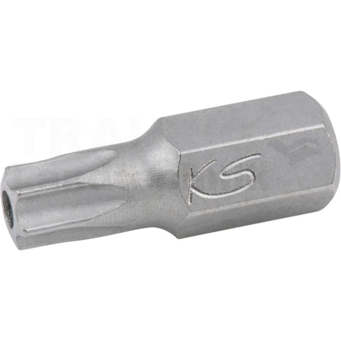 10mm Bit TX mit Bohrung, l=30mm, TB15 10mm Bit TX mit Bohrung, l=30mm, TB15