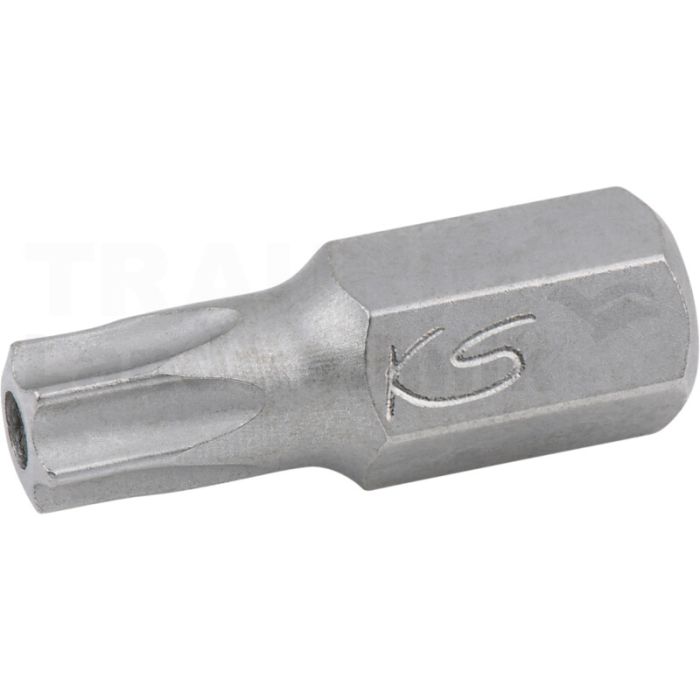 10mm Bit TX mit Bohrung, l=30mm, TB55 10mm Bit TX mit Bohrung, l=30mm, TB55
