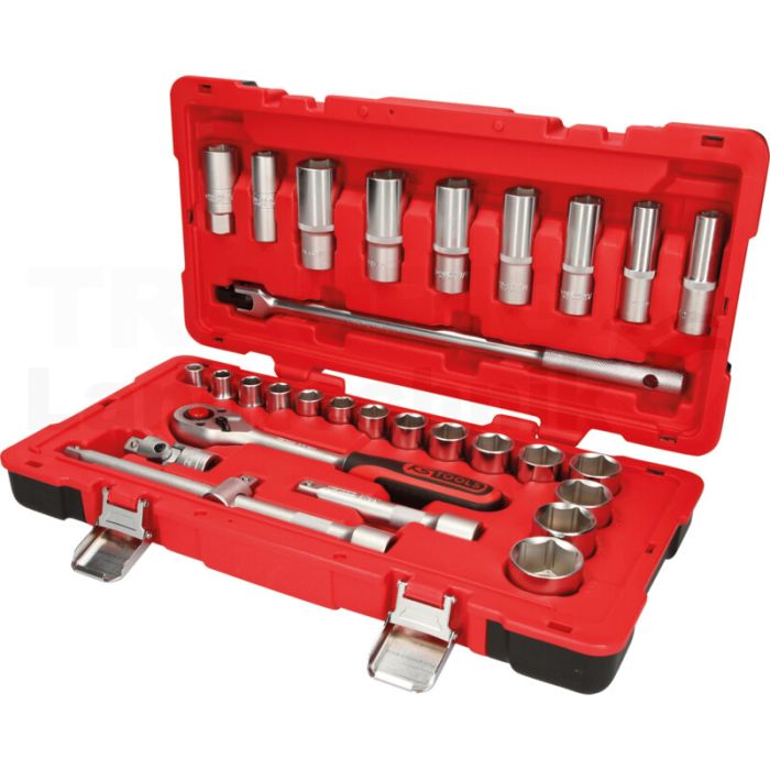 1/2" Steckschlüssel-Satz, 30-tlg.