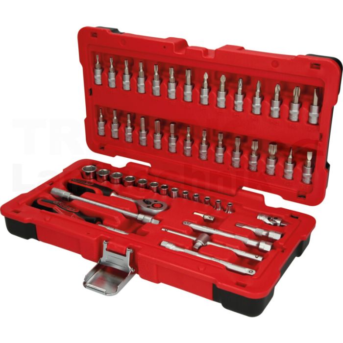 1/4" Steckschlüssel-Satz, 50-tlg.