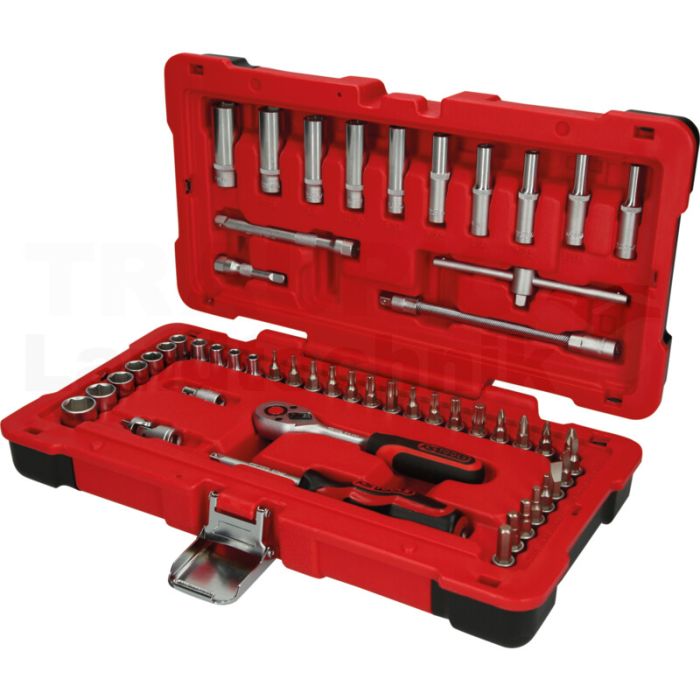 1/4" Steckschlüssel-Satz, 52-tlg.