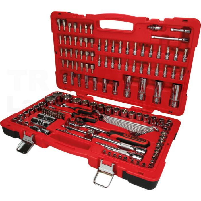 1/4"+1/2" CHROMEplus Steckschlüssel-Satz, 151-tlg. 1/4"+1/2" CHROMEplus Steckschlüssel-Satz, 151-tlg.