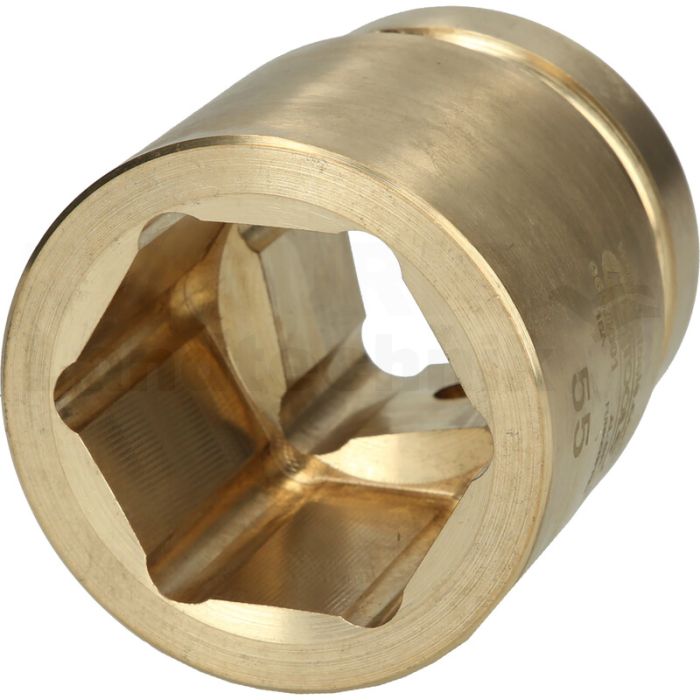 1.1/2" BRONZEplus Steckschlüsseleinsatz, 6-kant, 6