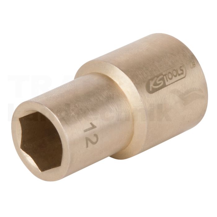 BRONZE Stecknuss 1/2" 6-kant 30 mm