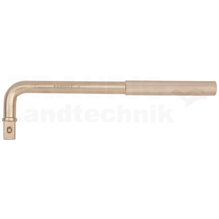 BRONZE Winkelgriff 1/2" 220 mm