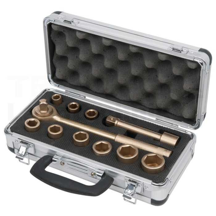 BRONZE Steckschlüssel-Satz 1/2" 11-tlg.