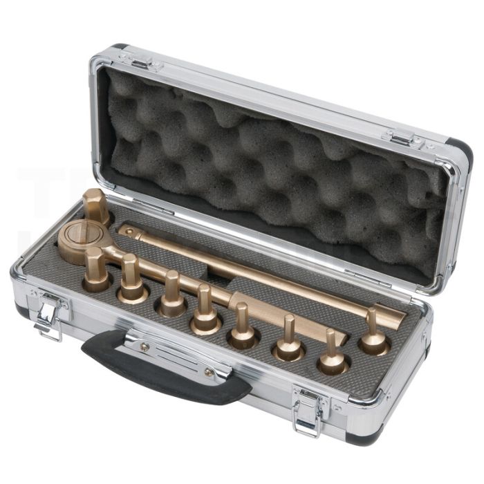 BRONZE Bit-Stecknuss-Sätze 1/2" 11-tlg.