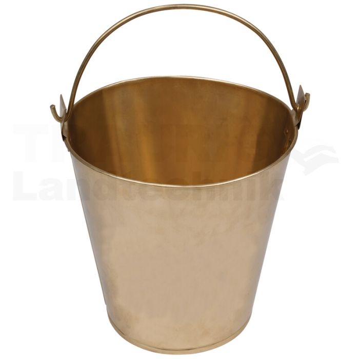 BRONZE Eimer aus Aluminium 12l