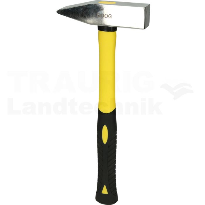 EDELSTAHL Schlosserhammer mit Fiberglasstiel, 3000