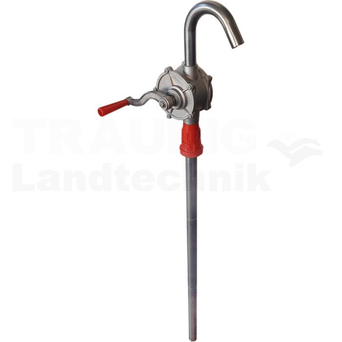 EDELSTAHL Tragbare, handbetätigte Ölpumpe 1350 mm
