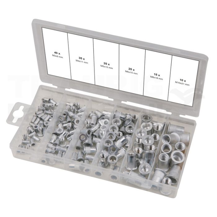 Gewindenieten, Aluminium-Sortiment,