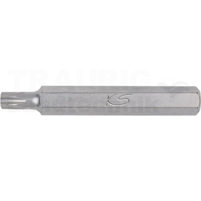 10mm Bit TX mit Bohrung, l=75mm, TB10 10mm Bit TX mit Bohrung, l=75mm, TB10