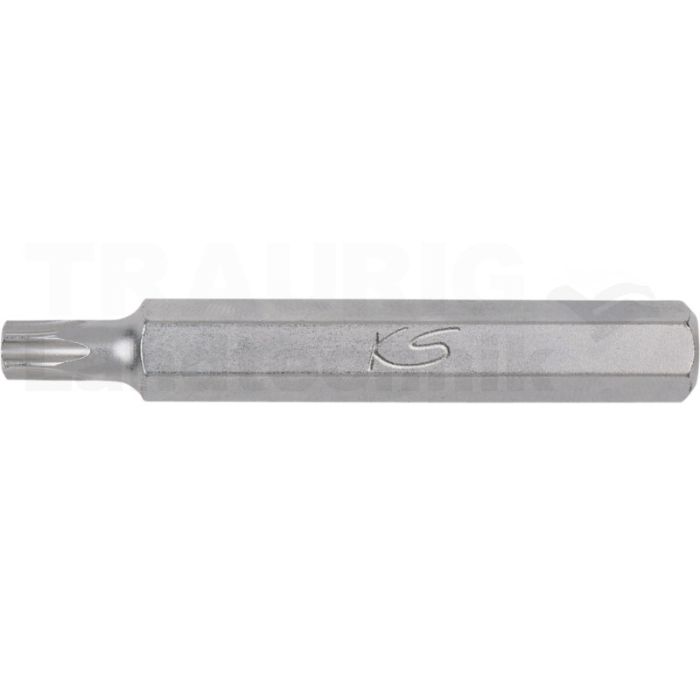 10mm Bit TX mit Bohrung, l=75mm, TB15 10mm Bit TX mit Bohrung, l=75mm, TB15