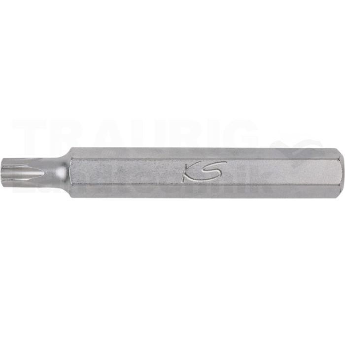 10mm Bit TX mit Bohrung, l=75mm, TB20 10mm Bit TX mit Bohrung, l=75mm, TB20