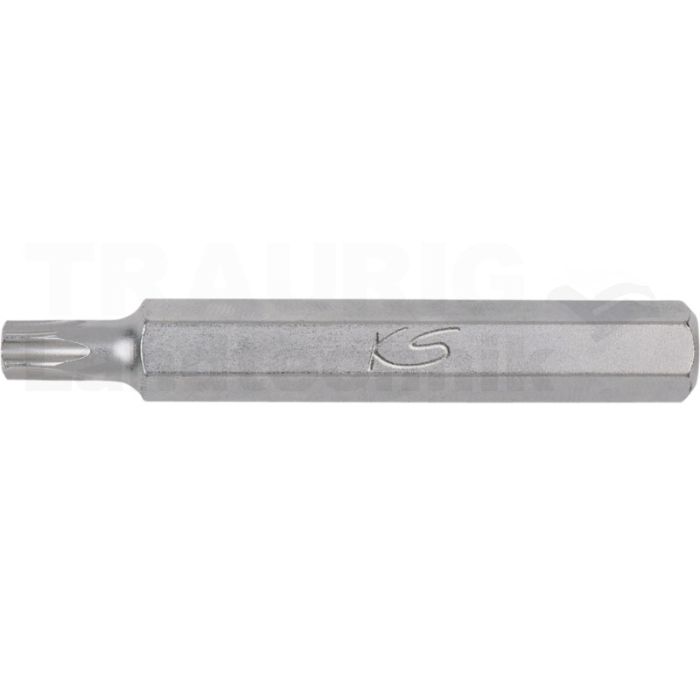 10mm Bit TX mit Bohrung, l=75mm, TB27 10mm Bit TX mit Bohrung, l=75mm, TB27