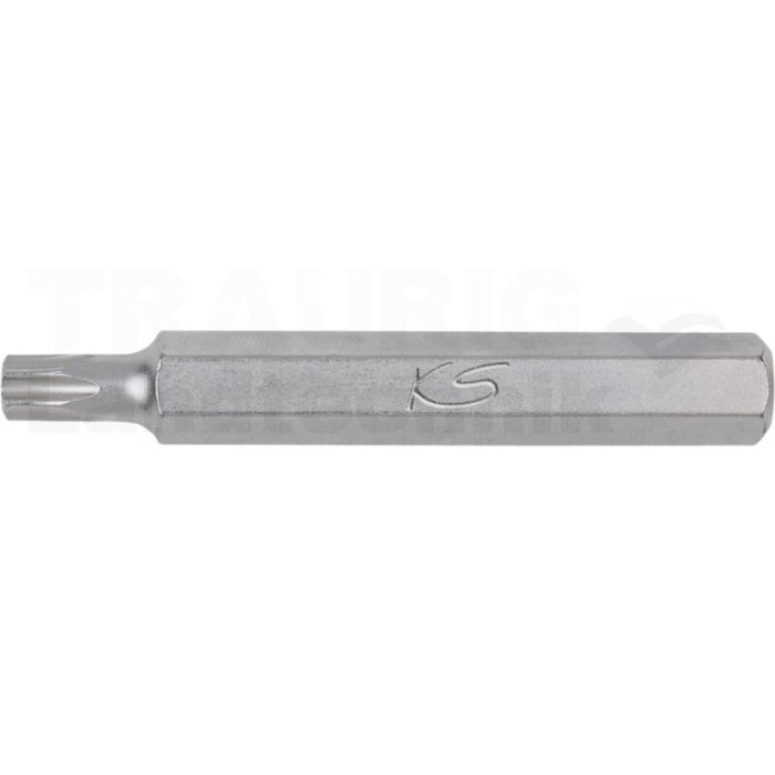 10mm Bit TX mit Bohrung, l=75mm, TB50