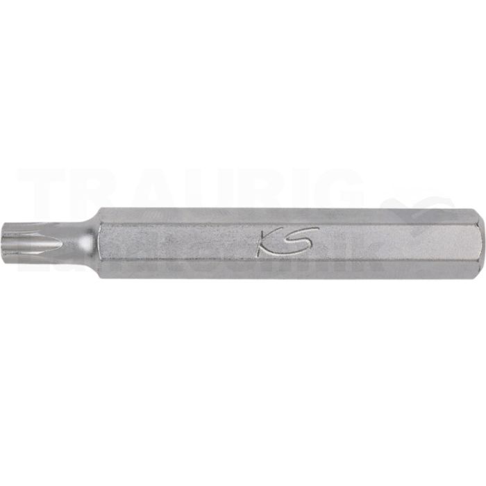 10mm Bit TX mit Bohrung, l=75mm, TB55 10mm Bit TX mit Bohrung, l=75mm, TB55