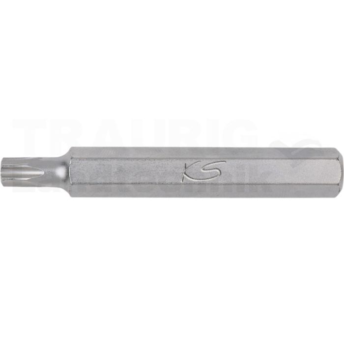 10mm Bit TX mit Bohrung, l=75mm, TB60 10mm Bit TX mit Bohrung, l=75mm, TB60