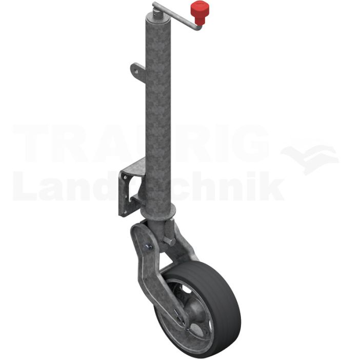 Stützrad mit Flansch Stützrad mit Flansch