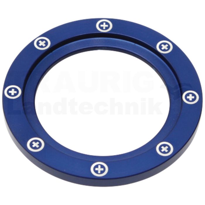 Ring blau, plaus