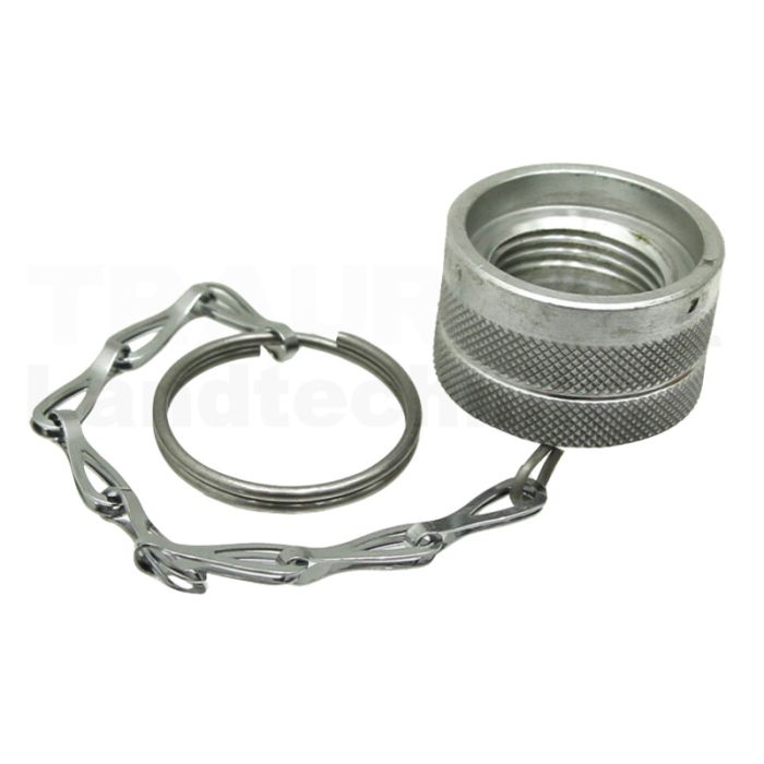 3FFV Staubkappe Stecker  Aluminium DN12