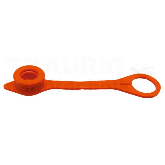 FFH Staubkappe Stecker PVC DN16 Orange