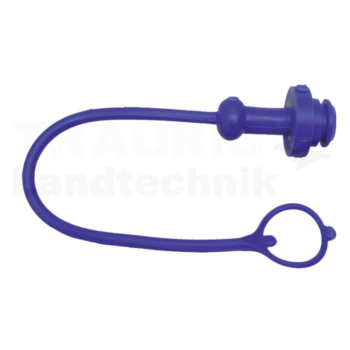 TM34 Staubkappe Muffe PVC DN20 Blau