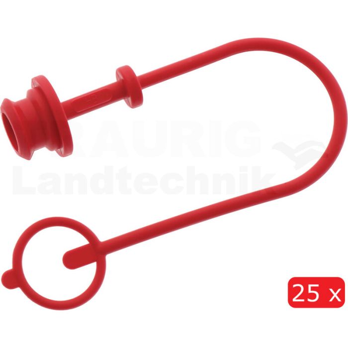 VPE25 Staubkappe KM DN12 rot VPE25 Staubkappe KM DN12 rot