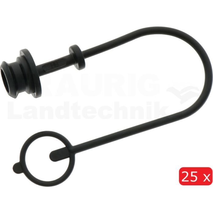 VPE25 Staubkappe KM DN12 schwarz
