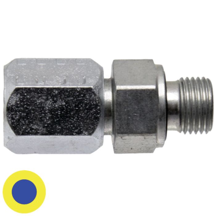 GA 9/16 FS-JIC x 1/4 M-BSP-WD