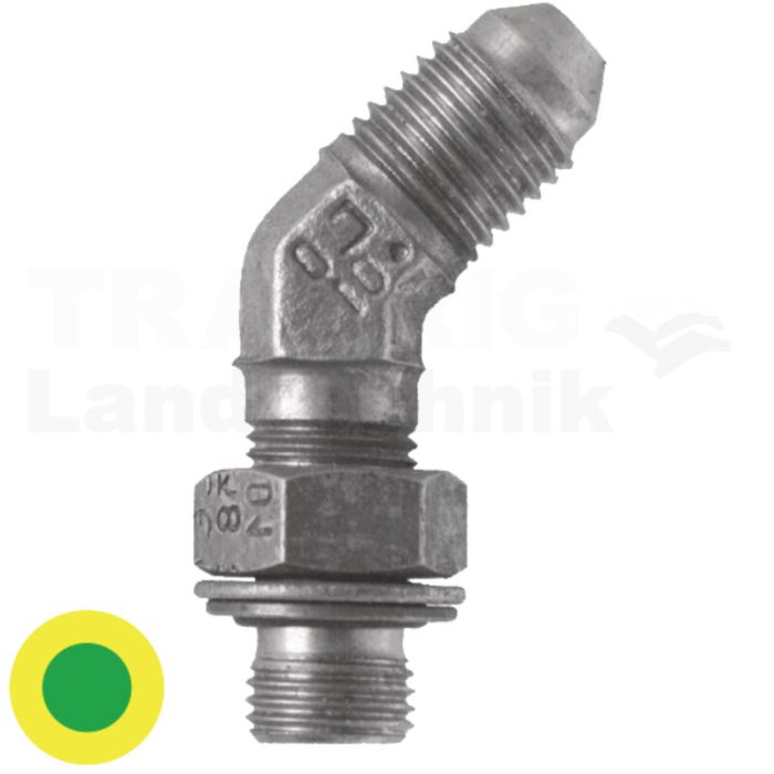 WAE 3/4 M-JIC x M18 M-MET-WD 45°