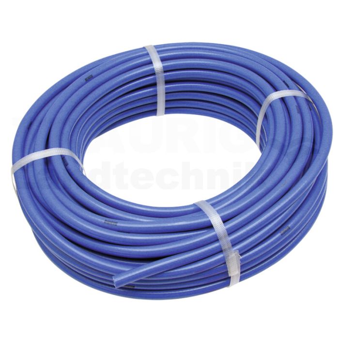 Schlauch 4 x 3 Rolle 25 Meter, blau