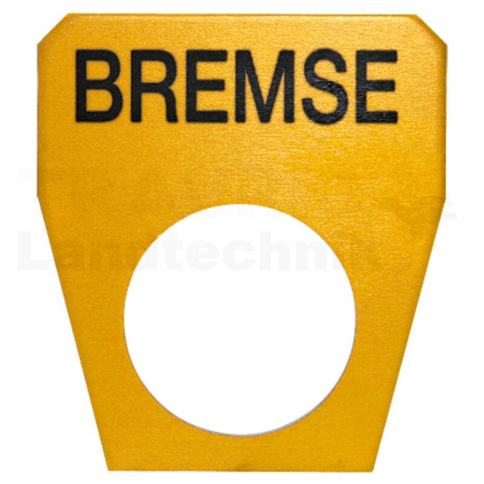 Bezeichnungsschild