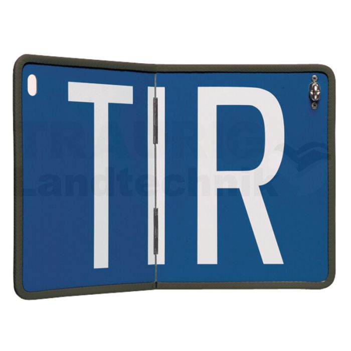 Warntafel klappbar