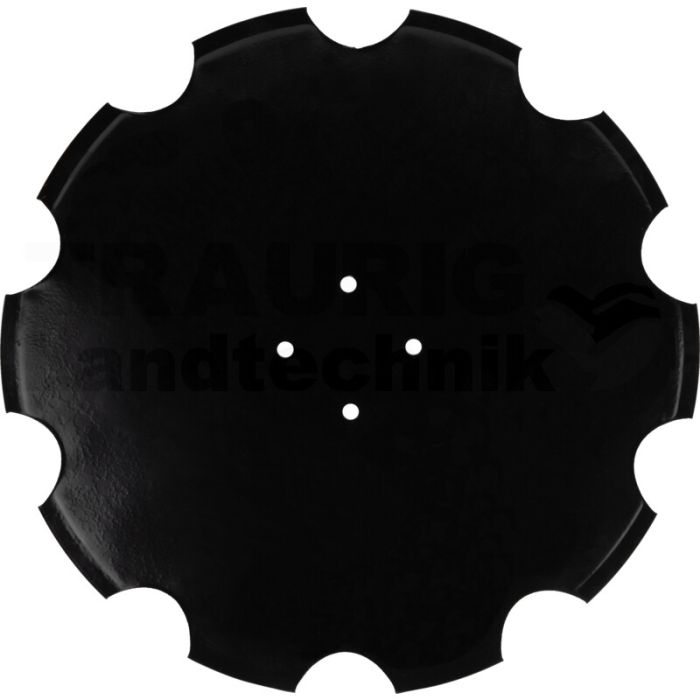 Scheibe D=580 gezackt 5mm