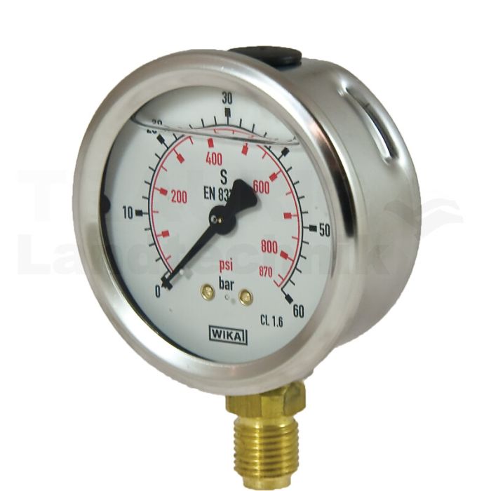 Manometer 160 bar Ø63 mm - 1/4"
