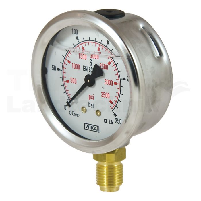 Manometer 250 bar Ø63 mm - 1/4"