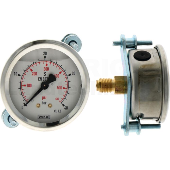 Manometer 40 bar Ø63mm - 1/4"