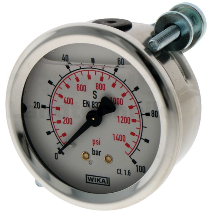 Manometer 600 bar Ø100mm-1/2"