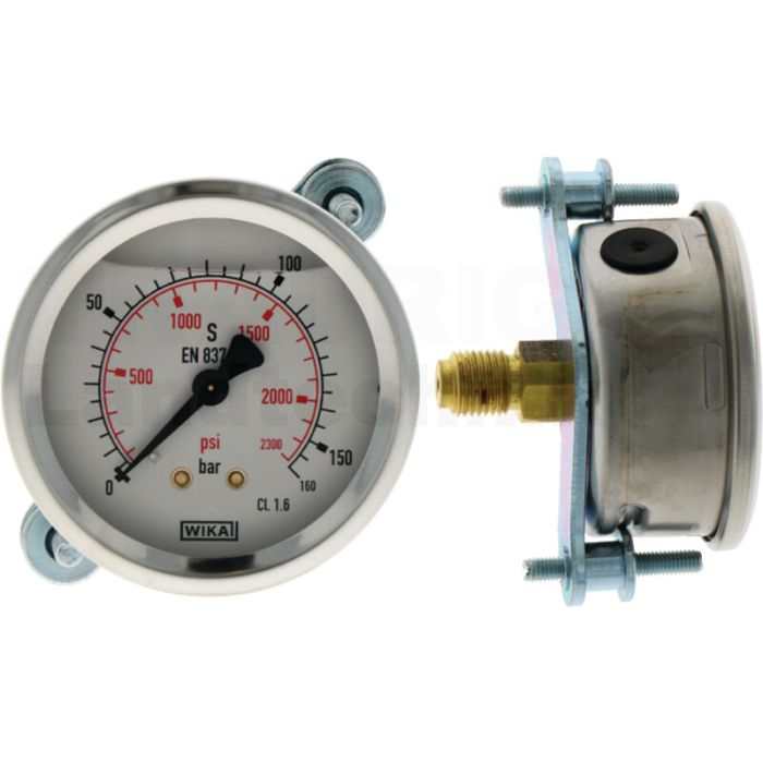 Manometer 160 bar Ø63 mm - 1/4"