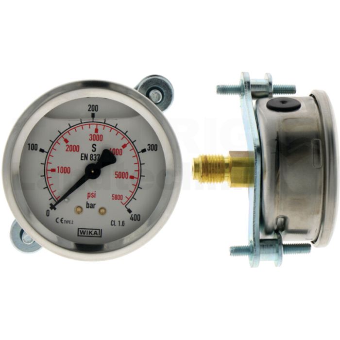 Manometer 400 bar Ø63 mm - 1/4"