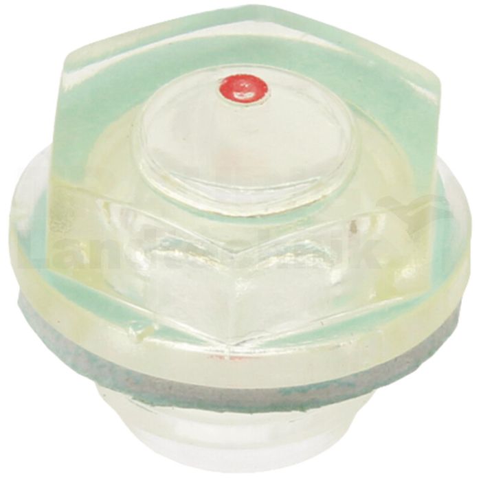 Schauglas Kunststoff 1/4"