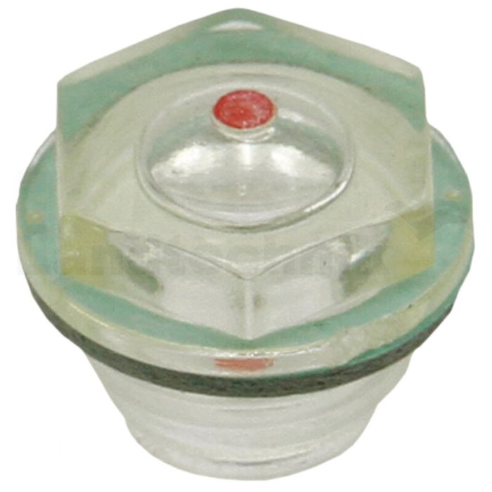 Schauglas Kunststoff 3/8"