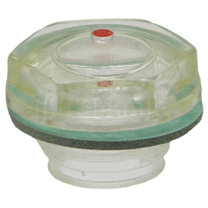 Schauglas Kunststoff 1/2"