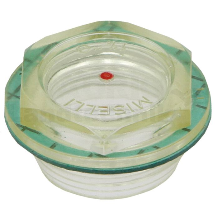 Schauglas Kunststoff 1.1/4"