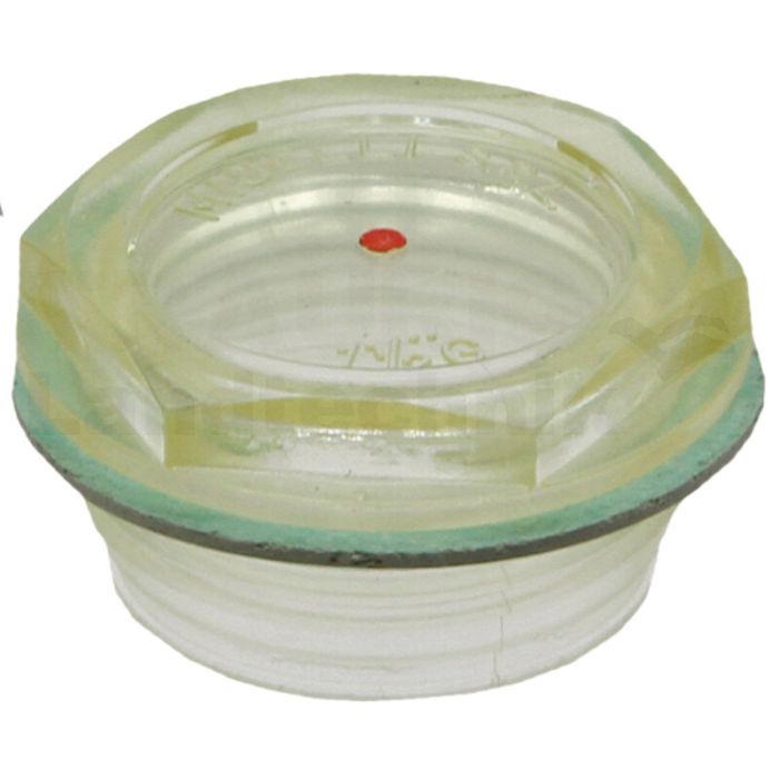 Schauglas Kunststoff 1.1/2"