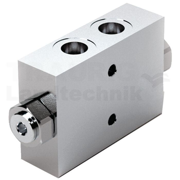 Doppel Entsp. Rückschlagventil 1/4" BSP