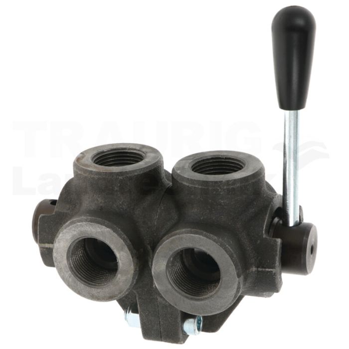 6-Wegehahn T-bohrung  1" BSP