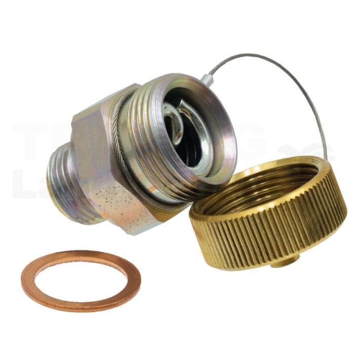 Öl-Service Ventil M 16x1,5 mit Seil