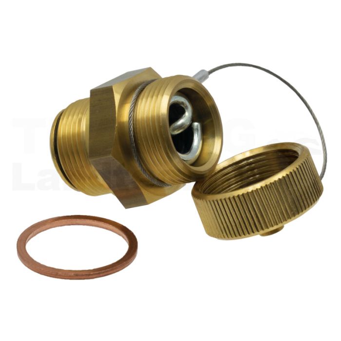 Öl-Service Ventil M 24x1,5 mit Seil Öl-Service Ventil M 24x1,5 mit Seil